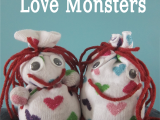 No-Sew Love Monsters!